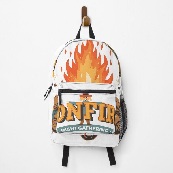 Item preview, Bonfire Night Gathering Nov 5th Retro Autumn Art designed and sold by LoliDesignShop.