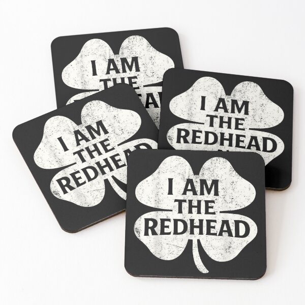 Item preview, I Am The Redhead Funny Lucky Shamrock Saint Patricks Day Irish designed and sold by River Silva.