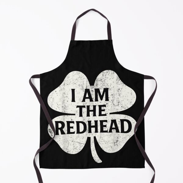 Item preview, I Am The Redhead Funny Lucky Shamrock Saint Patricks Day Irish designed and sold by River Silva.