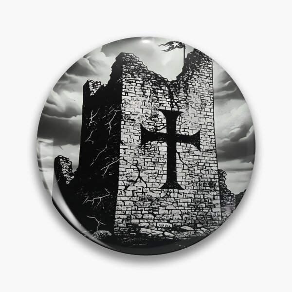 Item preview, Deus Vult Castle with Cross designed and sold by Daniel Abdelmaseih.