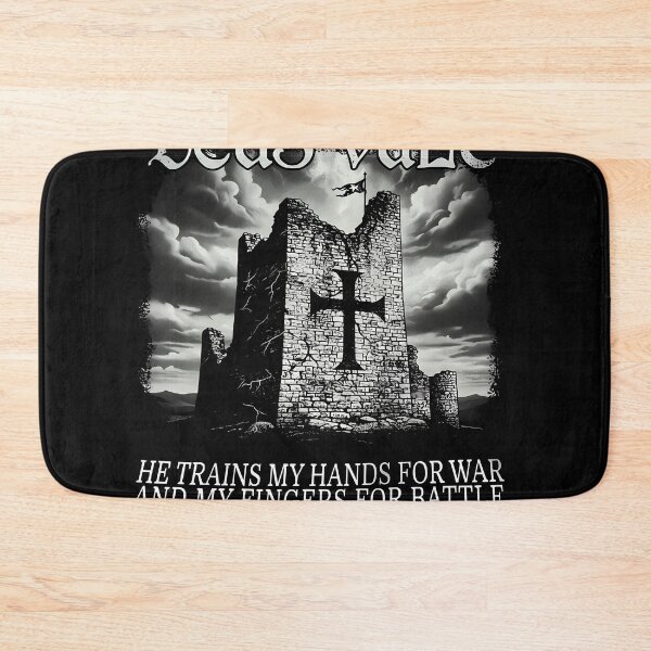 Item preview, Deus Vult Castle with Cross designed and sold by Daniel Abdelmaseih.