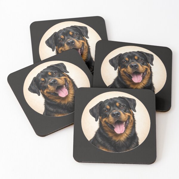 Item preview, Rottweiler – Commanding Presence Portrait designed and sold by TheJoyfulPen.