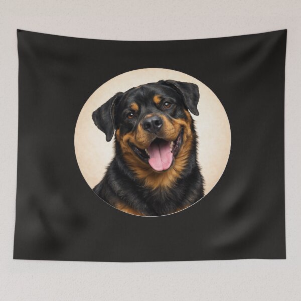 Item preview, Rottweiler – Commanding Presence Portrait designed and sold by TheJoyfulPen.