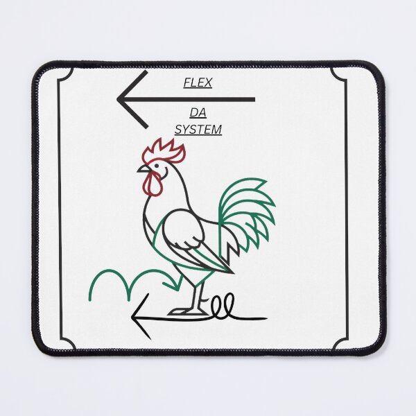 Item preview, Moder geometric Rooster Logo designed and sold by muroflex20.