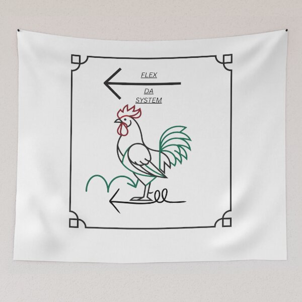 Item preview, Moder geometric Rooster Logo designed and sold by muroflex20.