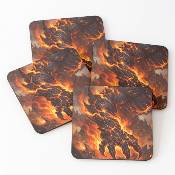 Item preview, Fiery Dragon Claw Illustration designed and sold by Daniel Abdelmaseih.