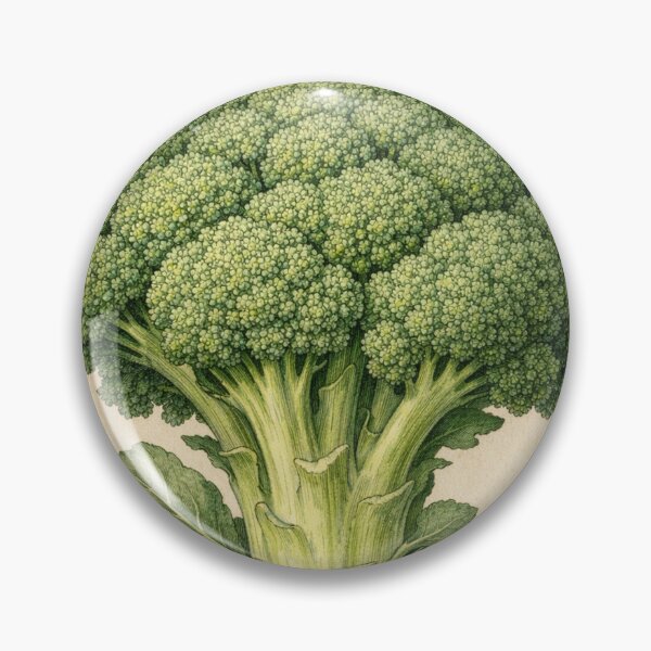 Item preview, Vintage Broccoli Botanical Print - Brassica Oleracea Kitchen Wall Art designed and sold by Darlin8888.