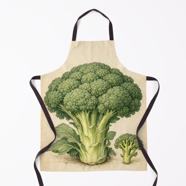 Item preview, Vintage Broccoli Botanical Print - Brassica Oleracea Kitchen Wall Art designed and sold by Darlin8888.
