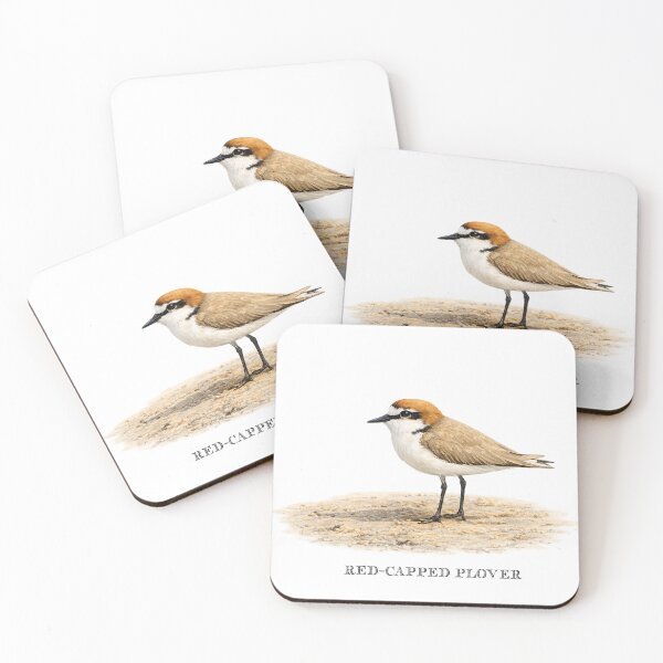 Item preview, Red-capped Plover designed and sold by Outback Geo Adventures.