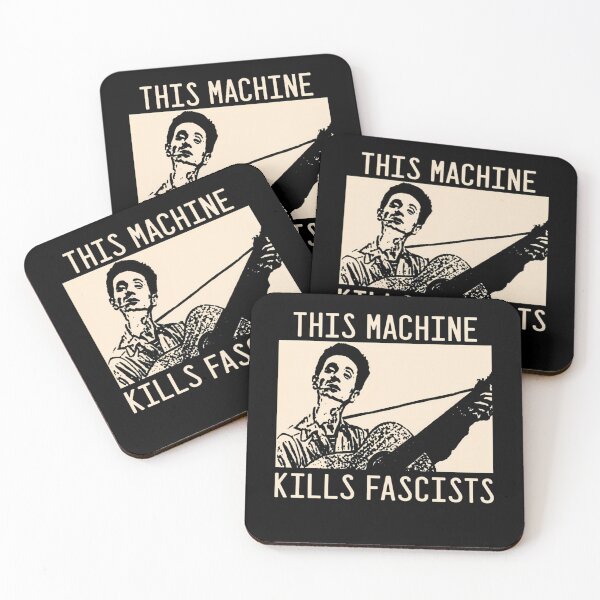 Item preview, Woodd Guthriee This Machinee Killss Fascistss designed and sold by BestGamerTees.