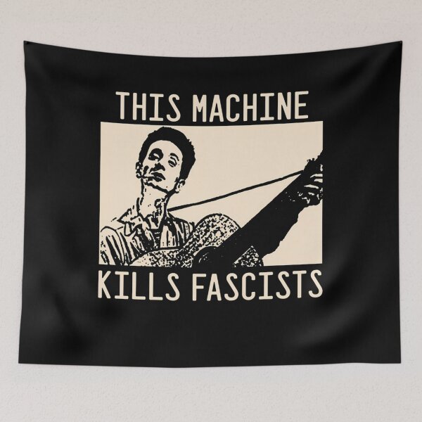 Item preview, Woodd Guthriee This Machinee Killss Fascistss designed and sold by BestGamerTees.