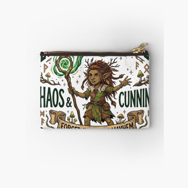Item preview, Green Magic Mythical Maid - Hand Drawn Folk Illustration designed and sold by LineLoo.