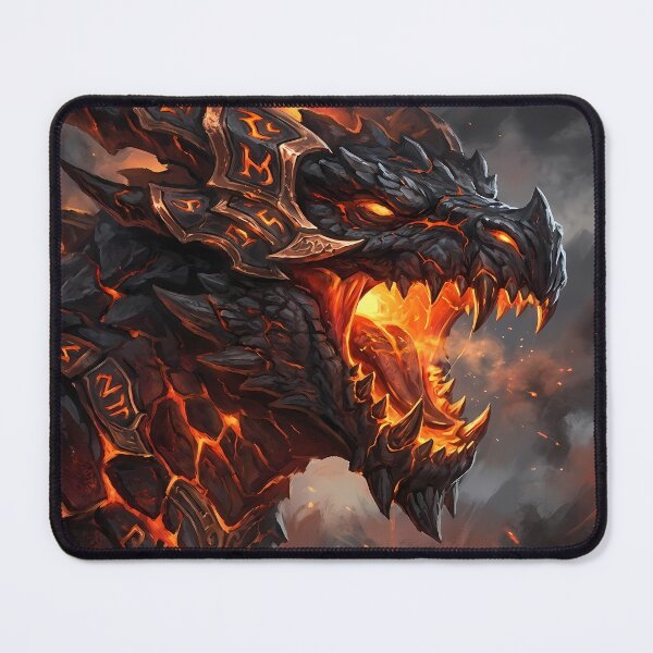 Item preview, Fiery Dragon Head Portrait designed and sold by Daniel Abdelmaseih.
