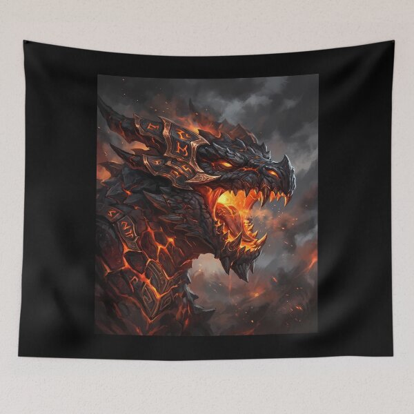 Item preview, Fiery Dragon Head Portrait designed and sold by Daniel Abdelmaseih.