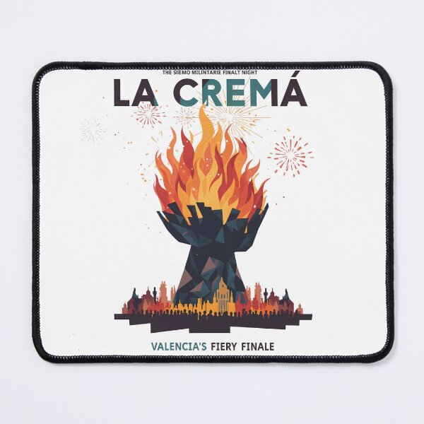 Item preview, La Crema Valencia Las Fallas Retro Poster Art designed and sold by LoliDesignShop.
