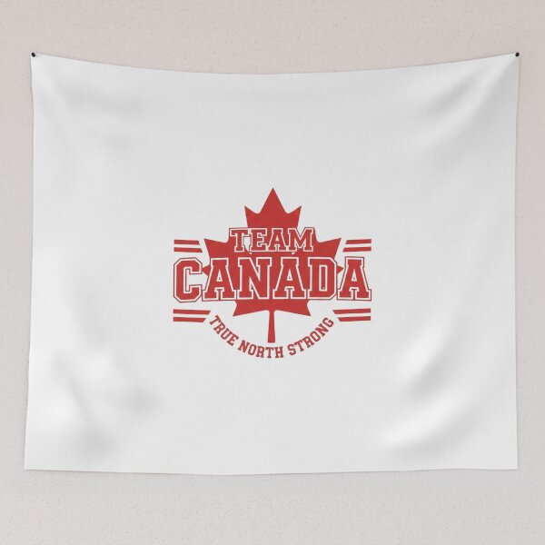 Item preview, Canada Pride Red and White Maple Leaf Sports Fan designed and sold by PopPizzazz.