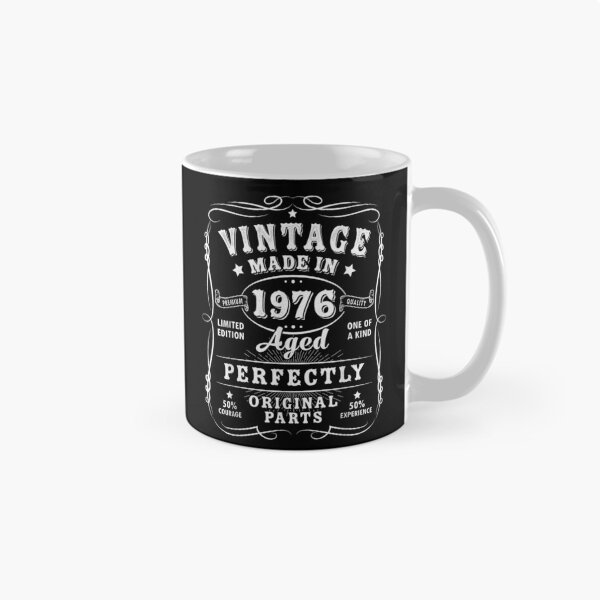 Item preview, Vintage 1976 Made In Aged Perfectly 50th Birthday Whiskey Label Art designed and sold by Taniyah Gomes.