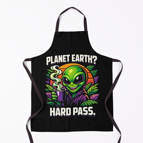 Item preview, Planet Earth Hard Pass Shirt – Funny Alien Statement Tee designed and sold by wanado.