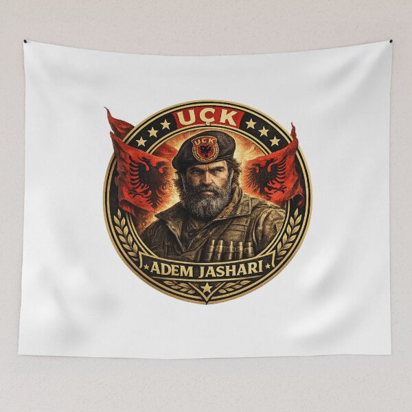 Item preview, Adem Jashari Legacy Emblem designed and sold by kimkosovo.