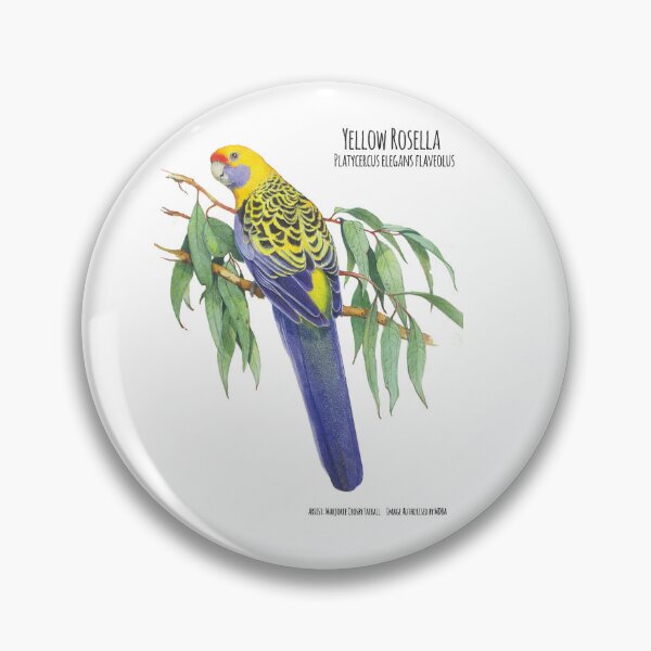 Item preview, Yellow Rosella  designed and sold by Outback Geo Adventures.