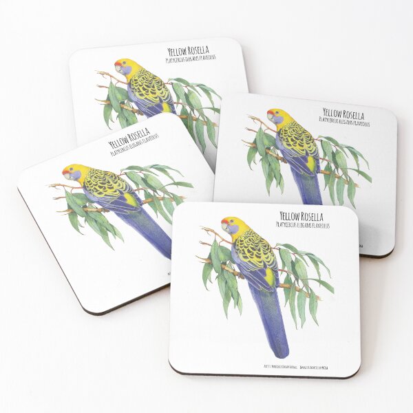 Item preview, Yellow Rosella  designed and sold by Outback Geo Adventures.