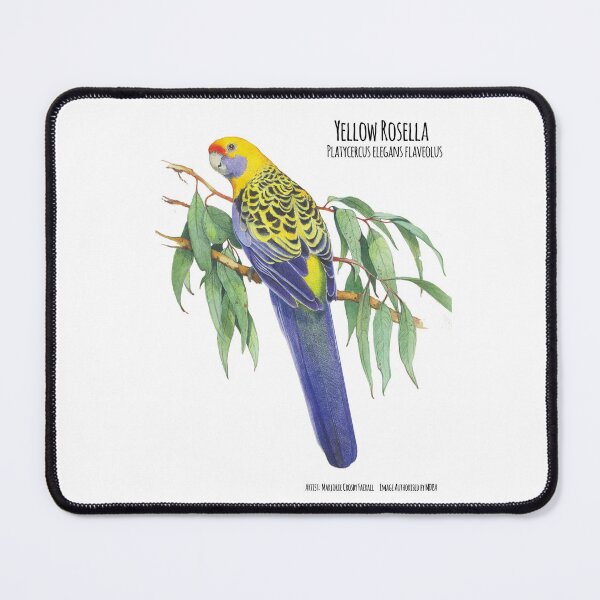 Item preview, Yellow Rosella designed and sold by Outback Geo Adventures.