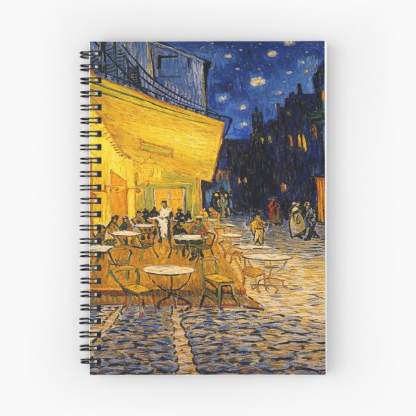 Item preview, Café Terrace at Night with a Little Meow designed and sold by Ocelot-T.