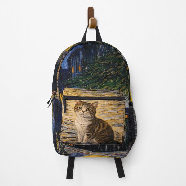 Item preview, Café Terrace at Night with a Little Meow designed and sold by Ocelot-T.