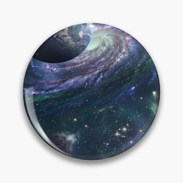 Item preview, Earth and Spiral Galaxy designed and sold by Daniel Abdelmaseih.