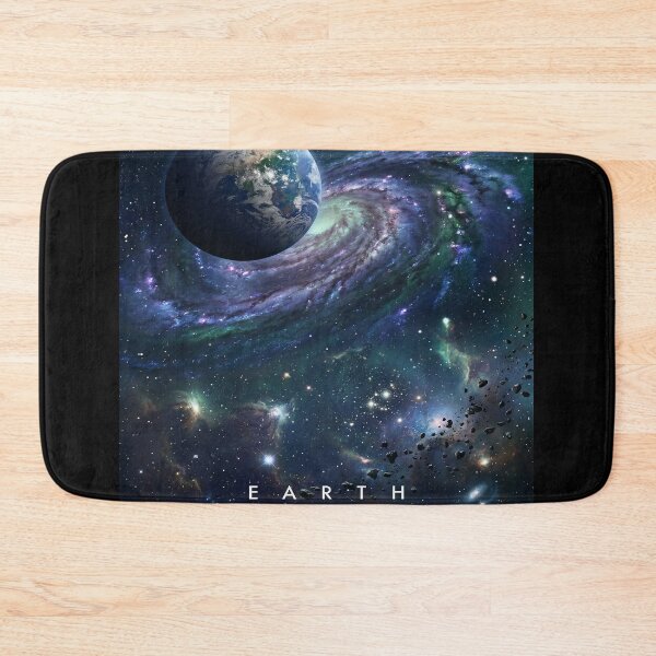 Item preview, Earth and Spiral Galaxy designed and sold by Daniel Abdelmaseih.
