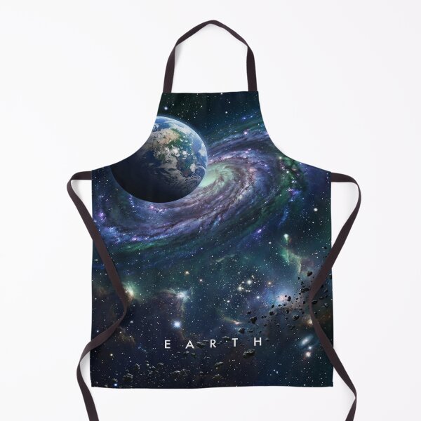 Item preview, Earth and Spiral Galaxy designed and sold by Daniel Abdelmaseih.