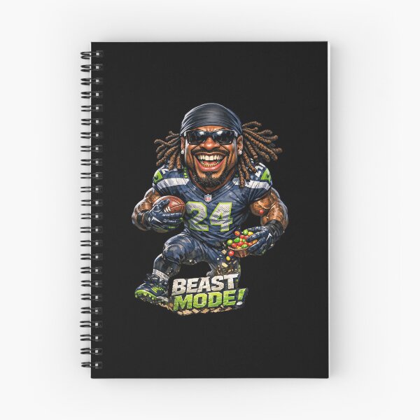 Item preview, Beastmode Lynch Caricature designed and sold by MontagneBoy.