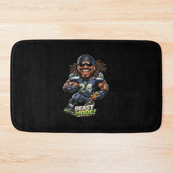 Item preview, Beastmode Lynch Caricature designed and sold by MontagneBoy.