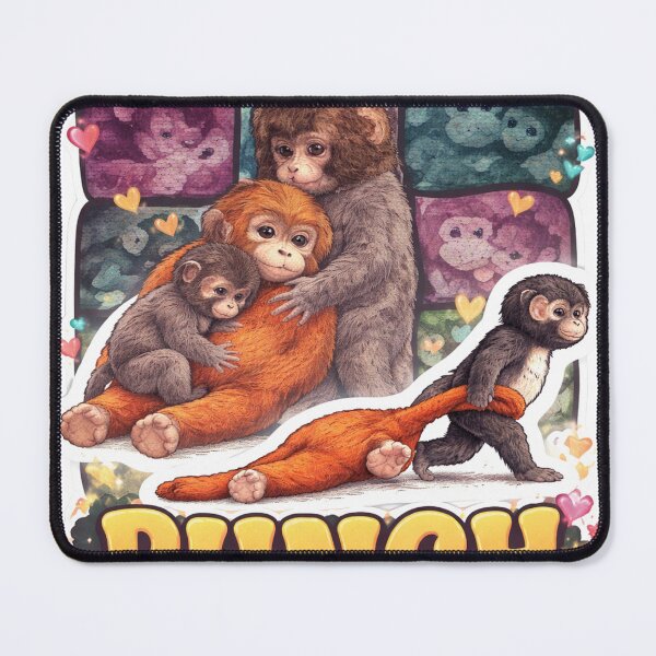 Item preview, Cute Punch Monkey sticker designed and sold by Bigeasy22441.