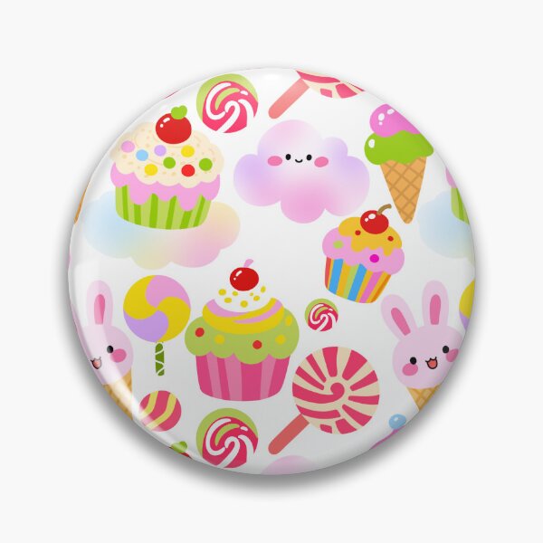 Item preview, Floating Dessert Islands Seamless  designed and sold by KJackArtwork.