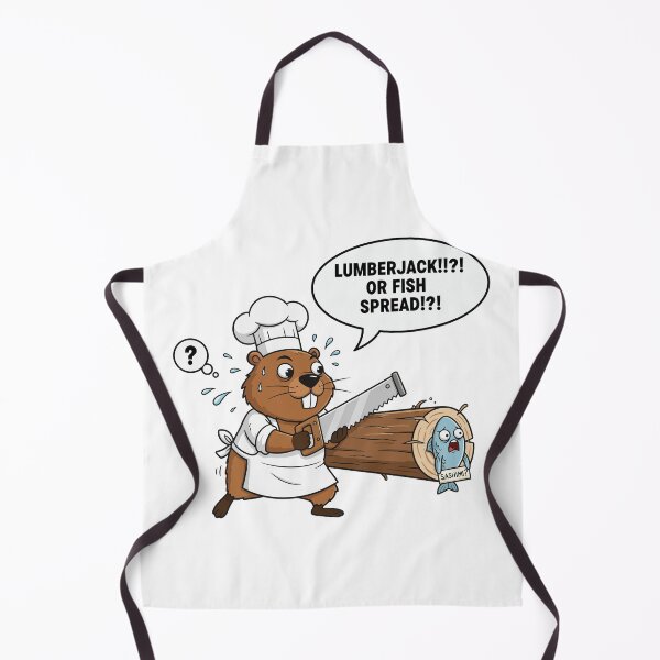 Item preview, Lumberjack or Fish Spread Beaver Pun designed and sold by dreyesvc.