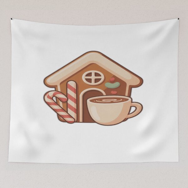 Item preview, Gingerbread House Mug designed and sold by HattrickFashion.