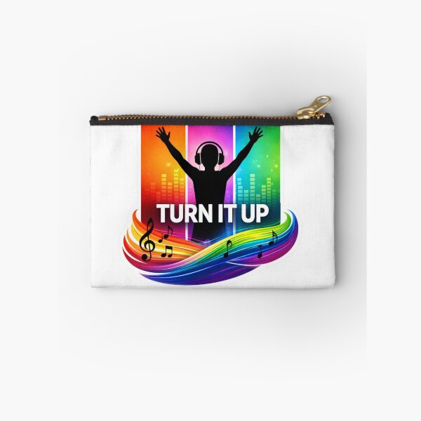 Item preview, Turn It Up Rainbow DJ designed and sold by lorand-designs.