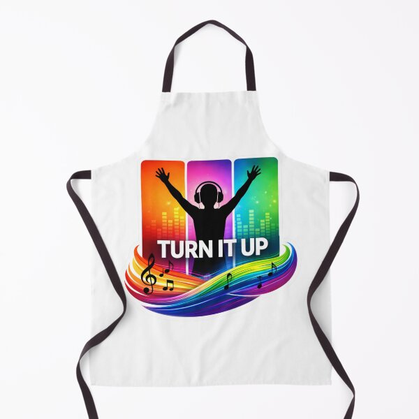 Item preview, Turn It Up Rainbow DJ designed and sold by lorand-designs.