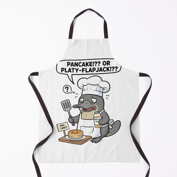 Item preview, Pancake or Platy-Flapjack Platypus Chef designed and sold by dreyesvc.