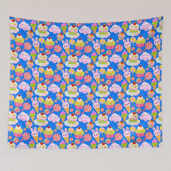 Item preview, Floating Dessert Islands Seamless  designed and sold by KJackArtwork.
