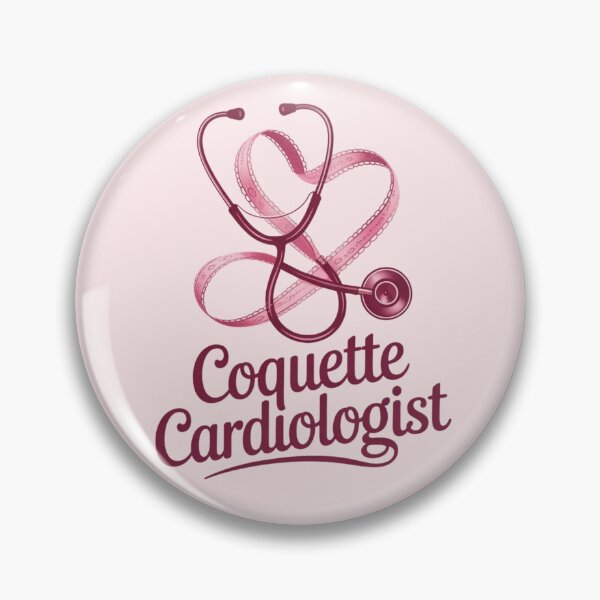 Item preview, Coquette Cardiologist - Cute Heart Stethoscope with Pink Ribbon designed and sold by Design_Your_Day.