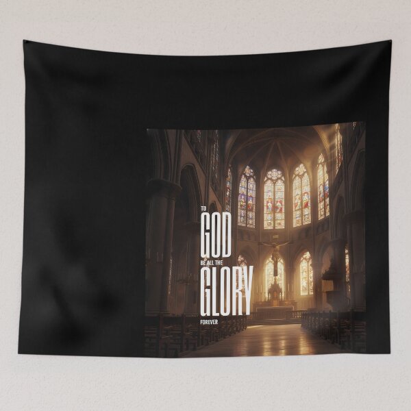 Item preview, To God Be All The Glory Forever designed and sold by DeBrainstore.