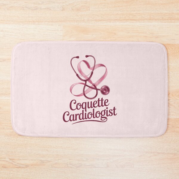 Item preview, Coquette Cardiologist - Cute Heart Stethoscope with Pink Ribbon designed and sold by Design_Your_Day.