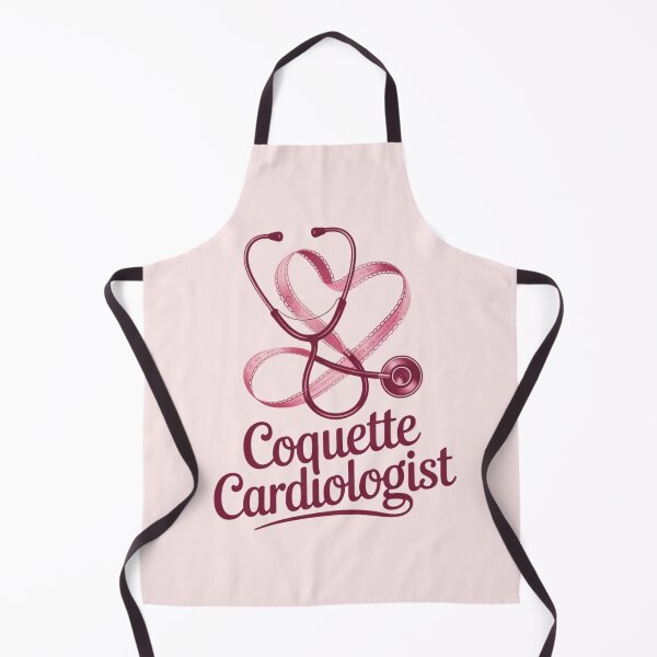 Item preview, Coquette Cardiologist - Cute Heart Stethoscope with Pink Ribbon designed and sold by Design_Your_Day.