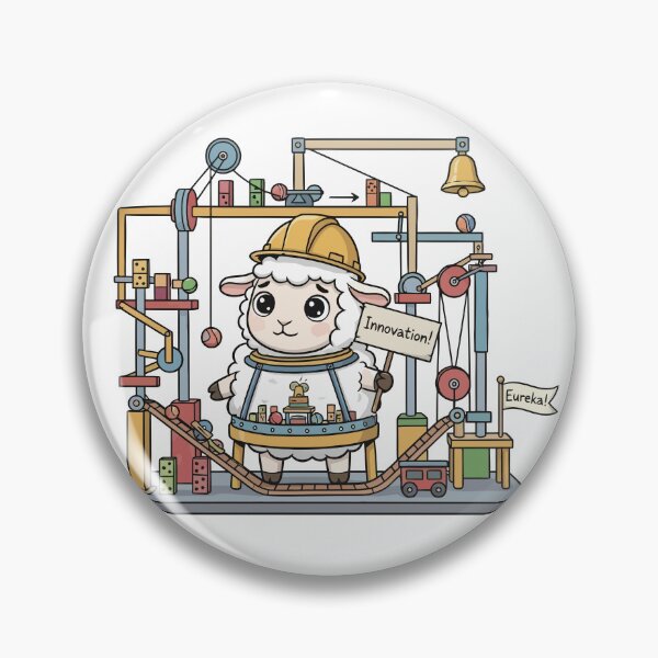 Item preview, Innovation Eureka Sheep Inventor designed and sold by dreyesvc.
