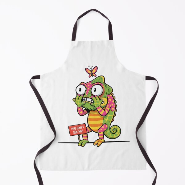 Item preview, You Can't See Me Neon Chameleon designed and sold by dreyesvc.