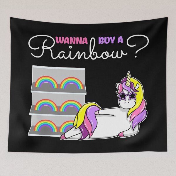 Item preview, Wanna Buy A Rainbow? Unicorn dealer designed and sold by anziehend.