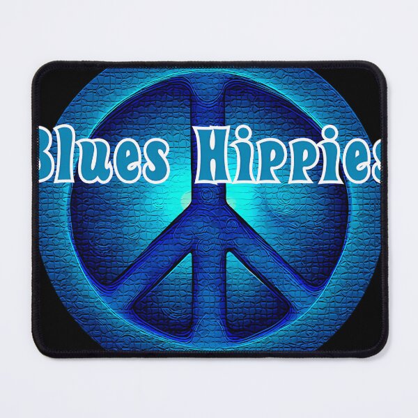 Item preview, Blues Hippies Logo And Name Across Front designed and sold by Favcanva-Shop.