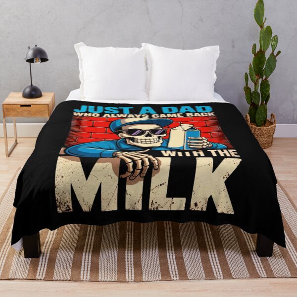 Item preview, Just A Dad Who Always Came Back with The Milk designed and sold by GhoulishGaze.